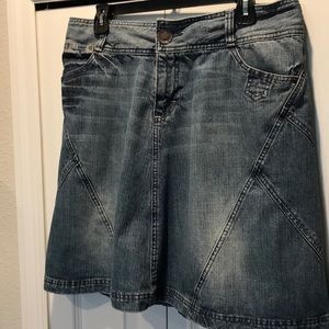 Denim skirt